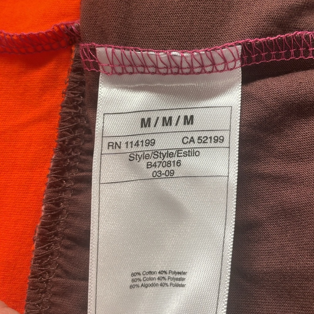Roxy Maxi sun dress long halter style summer color block pink brown women size M - Picture 15 of 16